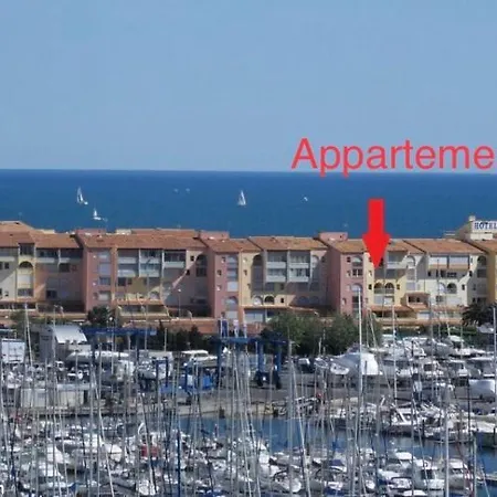 Belle Vue, T2 Mezzanine Renove 2023, Vue Port, 50 M De La Plage De La Conque Agde Exterior photo