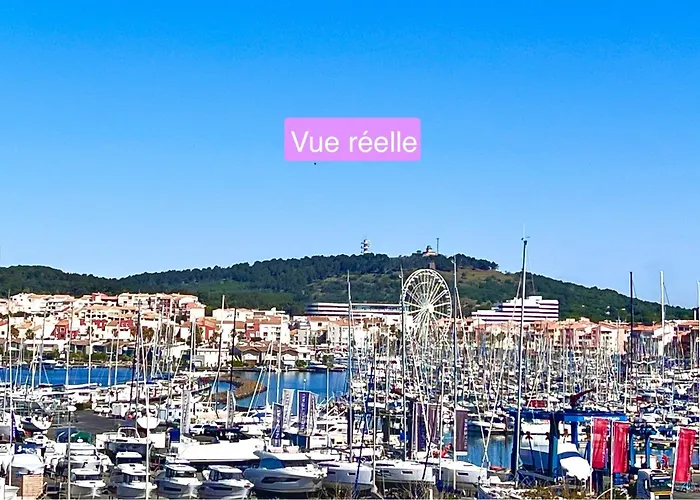 Belle Vue, T2 Mezzanine Renove 2023, Vue Port, 50 M De La Plage De La Conque