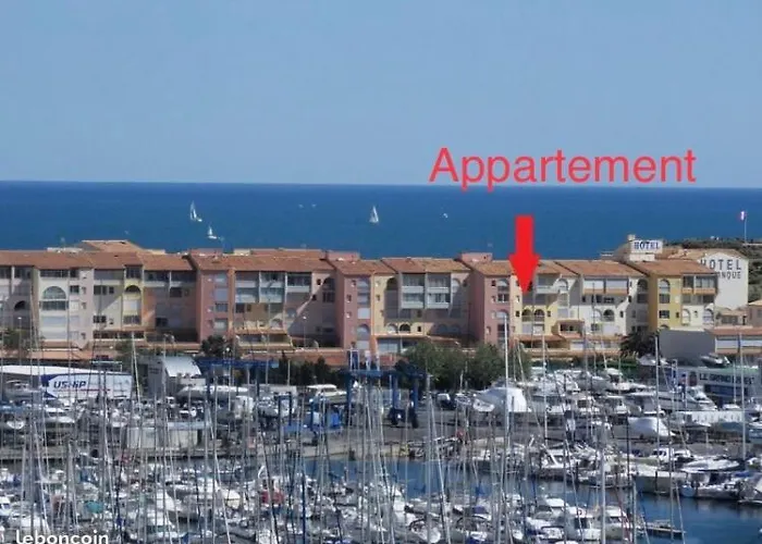 Belle Vue, T2 Mezzanine Renove 2023, Vue Port, 50 M De La Plage De La Conque